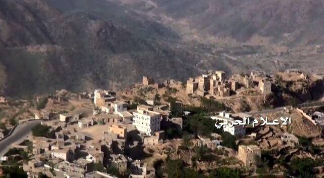 قنابل انشطارية في قصف منطقة مران بمحافظة صعدة شمالي اليمن