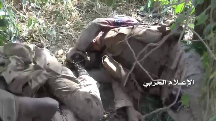 جثث عدد من قتلى الجيش السعودي