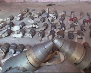 قنابل عنقودية -رازح