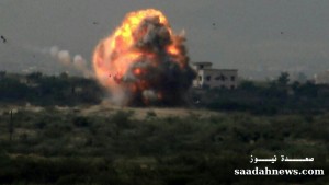 مشهد لتدمير دبابة إبرامز في عمق الأراضي السعودية (صور وفيديو)