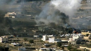 شاهد | عمليات نوعية للجيش اليمني في العمق السعودي داخل مدينة ربوعة عسير