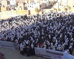 لقاءات قبلية ووقفات احتجاجية وطلابية في عدد من المناطق اليمنية