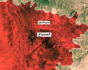 تعز:مقتل عدد كبير من مرتزقة العدوان وطائرات العدوان تشن 3 غارات على العمري