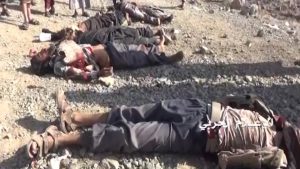 البيضاء :مقتل أكثر من 40 منافقا بينهم قيادات وجرح 60 آخرين وتدمير مدرعة عسكرية و3 آليات|أسماء
