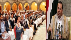 رئيس المجلس السياسي الأعلى يلتقي عدد من مشائخ وحكماء اليمن