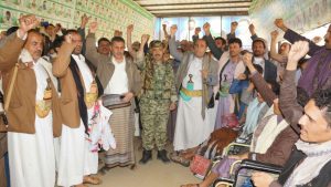 العشرات من الجرحى والمعاقين يزورون رياض الشهداء في محافظة صعدة (صور)