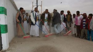 تدشين حملة نظافة بمدينة صعدة بمناسبة ذكرى المولد النبوي الشريف