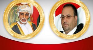 الرئيس الصماد يهنئ السلطان قابوس بالعيد الوطني