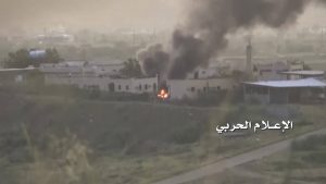 قصف تجمعات مرتزقة الجيش السعودي في الرمضة وشمال صحراء ميدي