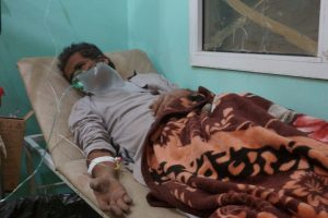 بالصور | إصابة 3 مواطنين إثر 3 غارات لطيران العدوان على منزل بمديرية سحار بصعدة