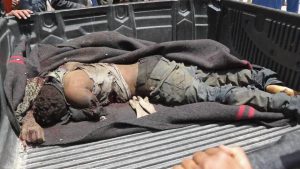 جريمة جديدة للعدوان ..استشهاد وجرح تسعة مواطنين في غارات للعدوان على مدينة صعدة (صور)