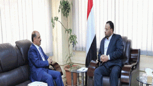 الرئيس الصماد يناقش مع وزير النقل مشروع الجرف القاري لليمن