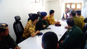 مناقشة أوضاع السجون والسجناء بصعدة مع اللجنة المكلفة من وزارة الداخلية (صور)