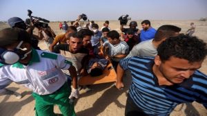 استشهاد طفل فلسطيني متأثرا بإصابته برصاص العدو الصهيوني شرق غزة