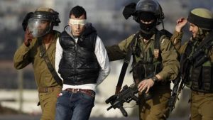 العدو الصهيوني يعتقل 9 فلسطينيين من الضفة الغربية