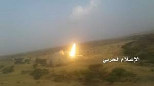 قصف تجمعات العدو في جيزان بصاروخ زلزال1 وقذائف المدفعية