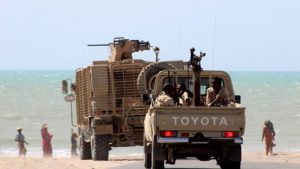 ضباط أمريكيون وإماراتيون وإسبان في الساحل الغربي للإشراف على جاهزية المقاتلين المرتزقة