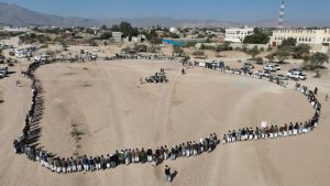 وقفتان لقبائل الطلح وآل عمار في صعدة إعلاناً للنفير العام