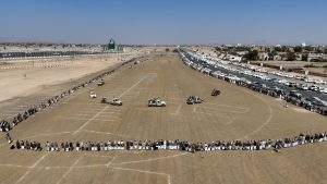 نكف قبلي مسلح لقبائل مديريات الصعيد بصعدة تأكيدًا على استمرار التعبئة والجهوزية