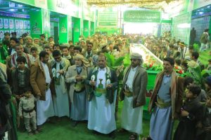 تدشين فعاليات وأنشطة الذكرى السنوية للشهيد في صعدة بزيارة مقام الشهيد القائد